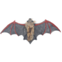 Furry Bat With Open Wings