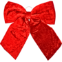 Red Velvet Bow 48 X 58cm