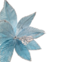 Poinsettia Pick Light Blue 28 X 20cm 2
