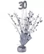 Silver Age 30 Balloon Weight For Helium Filled Balloons Birthday Party Anniversary Decoration