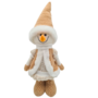 Snowman With Extendable Legs Beige 60cm 2