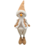 Snowman With Extendable Legs Beige 60cm