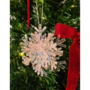 Snowflake Ornament Pearl 10 X 9 X 55cm 3