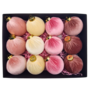 8cm Velvet Baubels Dusty Mauve Pink Cream And Pale Pink 12 Piece