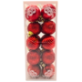 4cm Baubels Red 20 Pieces 2
