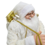 Father Christmas White And Gold 120cm 3