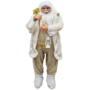 Father Christmas White And Gold 120cm