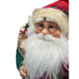 Father Christmas Green And Tartan 45cm 2