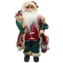 Father Christmas Green And Tartan 45cm
