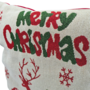 Pillow Case Reindeer Merry Christmas 45 X 45cm 2