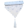 Table Runner Silver Stars 33 X 180cm 3