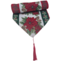 Christmas Table Runners Poinsettia 33cm X 18m 3