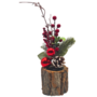Mini Christmas Pick With Berries Pine Cone And Greenery 30cm