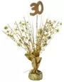 Gold Age 30 Balloon Weight For Helium Filled Balloons Birthday Party Anniversary Decoration