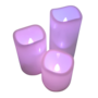 Led Remote Controled Candles 3 Pieces 10