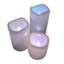 Led Remote Controled Candles 3 Pieces 11