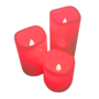 Led Remote Controled Candles 3 Pieces 3