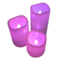 Led Remote Controled Candles 3 Pieces 8
