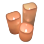 Led Remote Controled Candles 3 Pieces 9