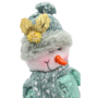Snowman Mint Green 28cm 2