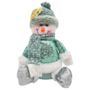 Snowman Mint Green 28cm