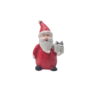 Miniature Father Christmas With Present 45cm 2