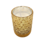 Candle In Glass Gold 65 X 5cm