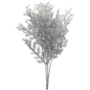 Artificial Bush Silver 32cm 5 Stems