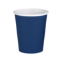Paper Cups Plain Navy Pack Of 10