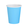 Paper Cups Plain Light Blue Pack Of 10