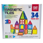 Magnetic Tiles 34 Piece