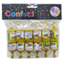 Party Poppers 12 Pieces