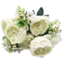Peony White 6 Piece 46cm 2