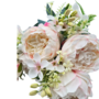 Peony Variegated Pink 6 Piece 46cm 3