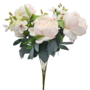 Peony Variegated Pink 6 Piece 46cm