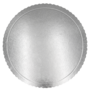 35cm Cake Board Silver Round 2mm Thick