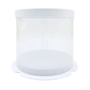 Pvc Round Gift Box White 18 X 18 X 16cm
