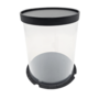 Pvc Round Gift Box Black 18 X 18 X 225cm