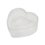 Heart Container Clear 65 X 3cm