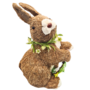Natural Fibre Bunny Brown 34cm
