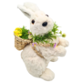 Natural Fibre Bunny White 30cm