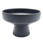 Compote On Foot Pot Ceramic Black 206 X 134cm