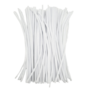 Chenille Stems White 100 Pieces