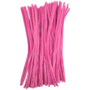 Chenille Stems Light Pink 100 Pieces