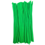 Chenille Stems Green 100 Pieces
