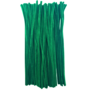 Chenille Stems Dark Green 100 Pieces