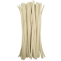 Chenille Stems Beige 100 Pieces