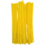 Chenille Stems Yellow 100 Pieces