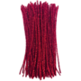 Chenille Stems Metallic Red 100 Pieces