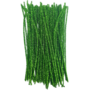 Chenille Stems Metallic Light Green 100 Pieces